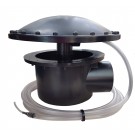 Deep Sump Bottom Drain With Rubber Dome Aerator