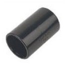 Overflow Straight Connector 21.5mm - Black